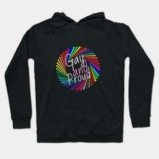 Gay and proud Hoodie